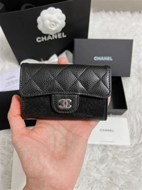 chanel card holder xl ราคา|รีวิว Chanel Classic Card Holder ตัว rare ตัวแม่ต้องมี.